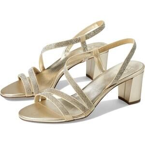 Naturalizer Strappy Pump Sandals Vanessa 2 Champagne Size 9